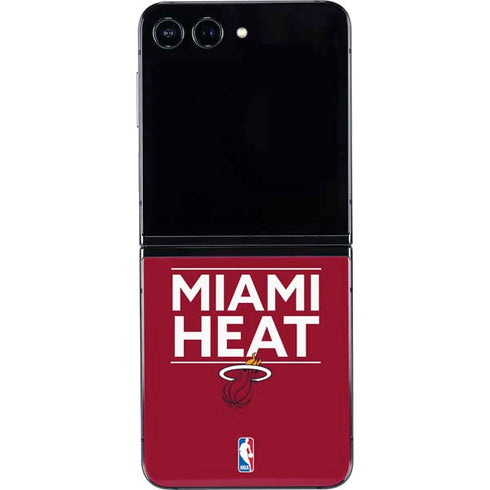 NBA Miami Heat Standard - Red Galaxy Z Flip5 5G Skin