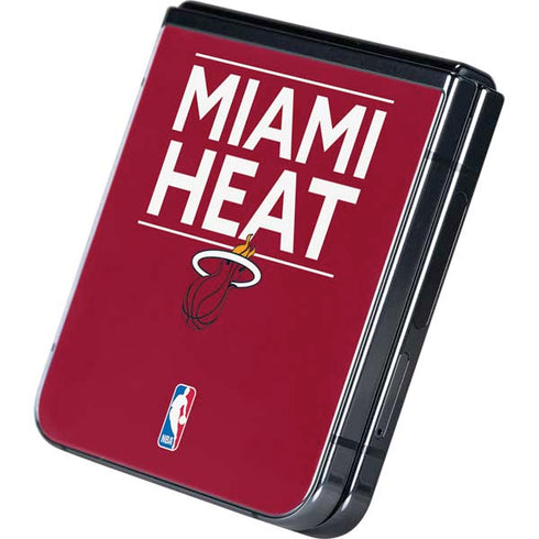 NBA Miami Heat Standard - Red Galaxy Z Flip5 5G Skin