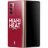NBA Miami Heat Standard - Red Galaxy Z Fold2 5G Skin