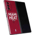 NBA Miami Heat Standard - Red Galaxy Z Fold2 5G Skin