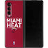 NBA Miami Heat Standard - Red Galaxy Z Fold3 5G Skin