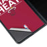 NBA Miami Heat Standard - Red Galaxy Z Fold3 5G Skin
