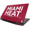 NBA Miami Heat Standard - Red Lenovo IdeaPad Skin