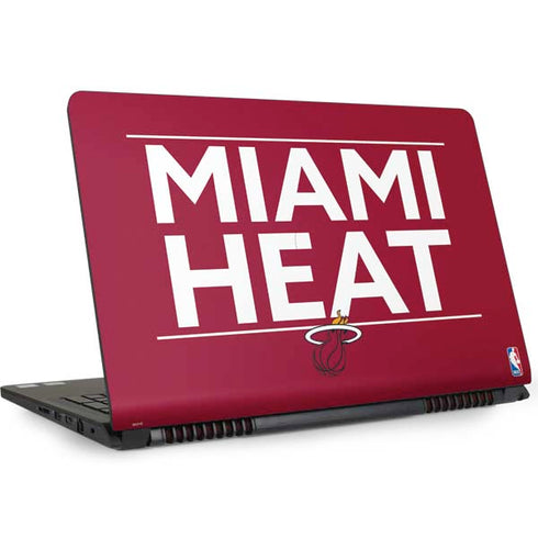 NBA Miami Heat Standard - Red Dell Inspiron Skin