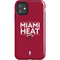 NBA Miami Heat Standard - Red iPhone 11 Impact Case