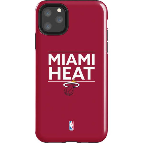 NBA Miami Heat Standard - Red iPhone 11 Pro Max Impact Case