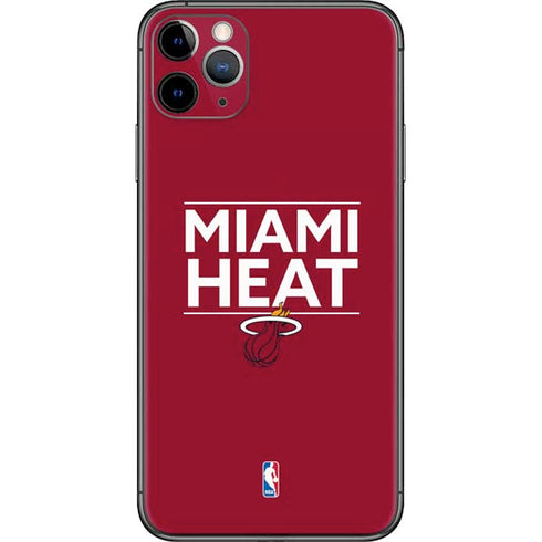 NBA Miami Heat Standard - Red iPhone 11 Pro Max Skin