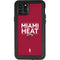 NBA Miami Heat Standard - Red iPhone 11 Pro Max Waterproof Case