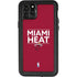 NBA Miami Heat Standard - Red iPhone 11 Pro Max Waterproof Case