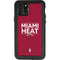 NBA Miami Heat Standard - Red iPhone 11 Pro Waterproof Case
