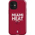 NBA Miami Heat Standard - Red iPhone 12 Mini Impact Case