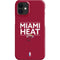 NBA Miami Heat Standard - Red iPhone 12 Mini Lite Case