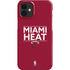 NBA Miami Heat Standard - Red iPhone 12 Mini Lite Case