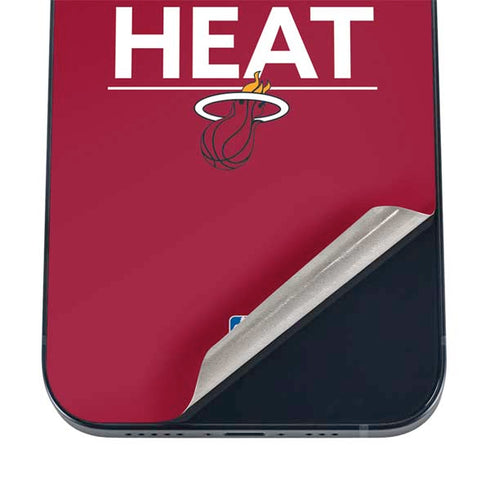 NBA Miami Heat Standard - Red iPhone 12 Mini Skin