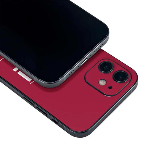 NBA Miami Heat Standard - Red iPhone 12 Mini Skin