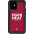 NBA Miami Heat Standard - Red iPhone 12 Mini Waterproof Case