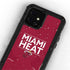 NBA Miami Heat Standard - Red iPhone 12 Mini Waterproof Case