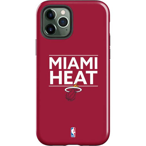 NBA Miami Heat Standard - Red iPhone 12 Pro Max Impact Case