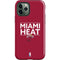 NBA Miami Heat Standard - Red iPhone 12 Pro Max Impact Case