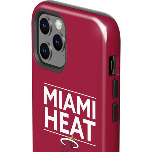 NBA Miami Heat Standard - Red iPhone 12 Pro Max Impact Case