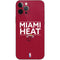 NBA Miami Heat Standard - Red iPhone 12 Pro Max Skin