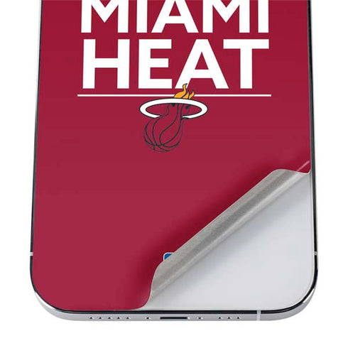NBA Miami Heat Standard - Red iPhone 12 Pro Max Skin