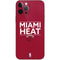 NBA Miami Heat Standard - Red iPhone 12 Pro Skin