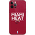 NBA Miami Heat Standard - Red iPhone 12 Pro Skin
