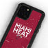NBA Miami Heat Standard - Red iPhone 12 Pro Waterproof Case
