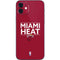 NBA Miami Heat Standard - Red iPhone 12 Skin