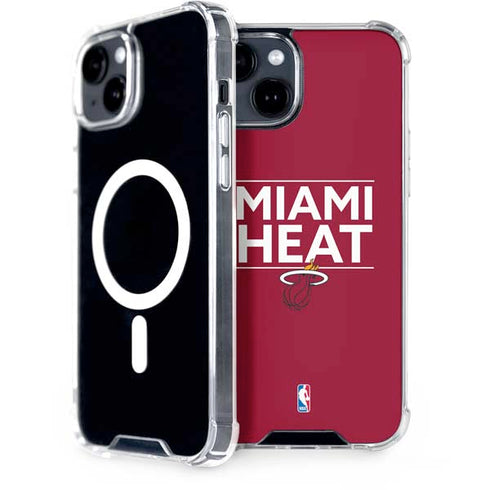 NBA Miami Heat Standard - Red iPhone 13 MagSafe Case