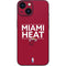NBA Miami Heat Standard - Red iPhone 13 Mini Skin
