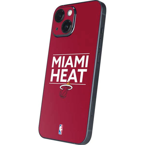 NBA Miami Heat Standard - Red iPhone 13 Mini Skin