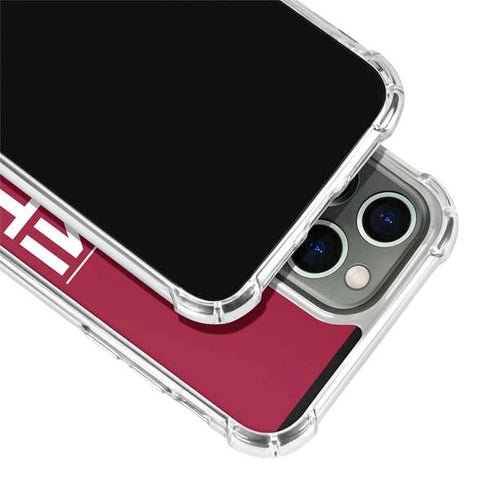 NBA Miami Heat Standard - Red iPhone 13 Pro Clear Case