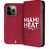 NBA Miami Heat Standard - Red iPhone 13 Pro Folio Case