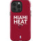 NBA Miami Heat Standard - Red iPhone 13 Pro Impact Case