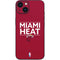 NBA Miami Heat Standard - Red iPhone 13 Skin