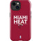 NBA Miami Heat Standard - Red iPhone 14 Plus Impact Case