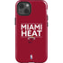 NBA Miami Heat Standard - Red iPhone 14 Impact Case