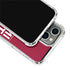 NBA Miami Heat Standard - Red iPhone 15 Pro Max Clear Case