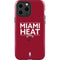 NBA Miami Heat Standard - Red iPhone 15 Pro Max Impact Case