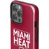 NBA Miami Heat Standard - Red iPhone 15 Pro Max Impact Case