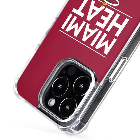 NBA Miami Heat Standard - Red iPhone 15 Pro Max MagSafe Case