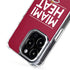 NBA Miami Heat Standard - Red iPhone 15 Pro Max MagSafe Case