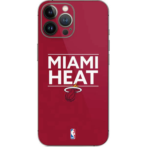 NBA Miami Heat Standard - Red iPhone 14 Pro Max Skin