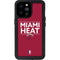 NBA Miami Heat Standard - Red iPhone 14 Pro Max Waterproof Case
