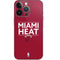 NBA Miami Heat Standard - Red iPhone 14 Pro Skin