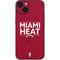 NBA Miami Heat Standard - Red iPhone 14 Skin