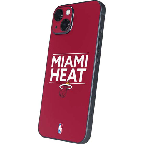 NBA Miami Heat Standard - Red iPhone 14 Skin
