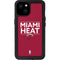 NBA Miami Heat Standard - Red iPhone 15 Plus Waterproof Case